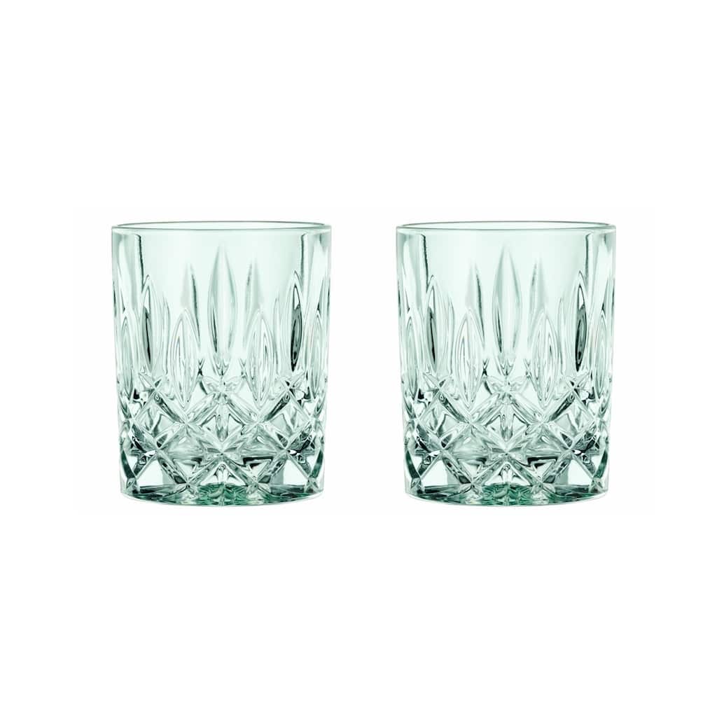 Nachtmann Noblesse Fine Crystal Glass Whiskey Tumbler Set of 2 - 11.4 oz