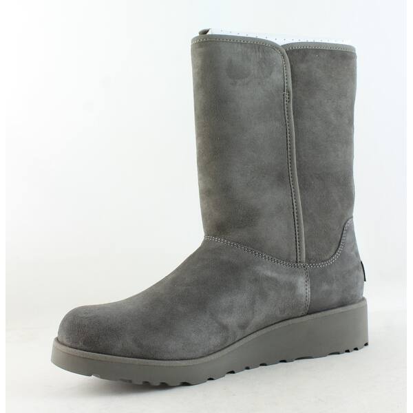 Shop Ugg Womens Amie Grey Fashion Boots Size 10 Overstock 27432151