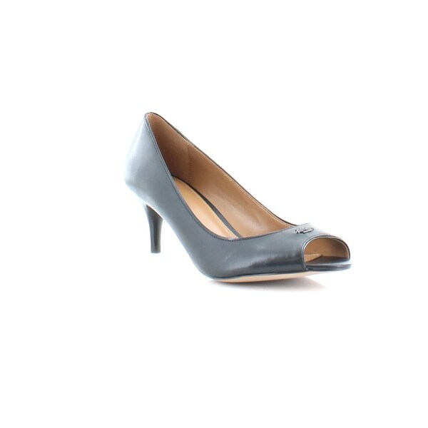 Coach Delilah Mat Calf Women's Heels Black