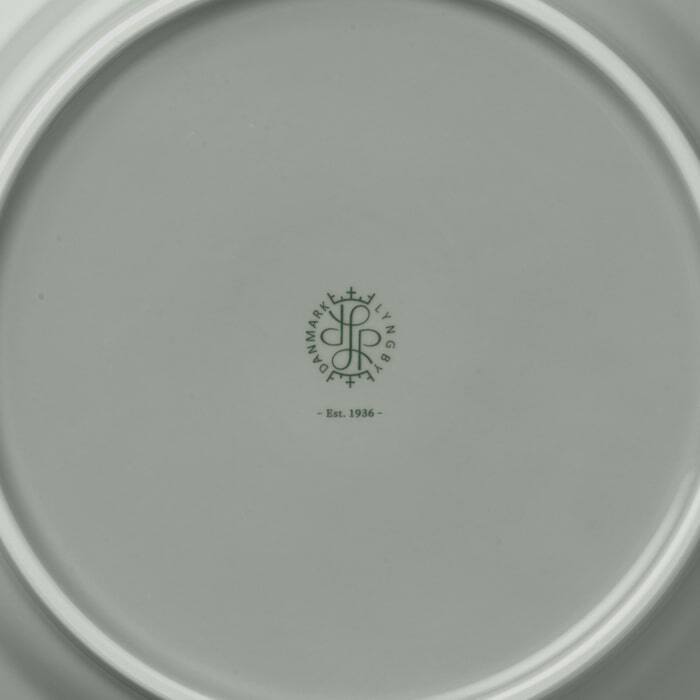 Rhombe Earth Lunch Plate, Moss, Ø: 8.3" - 8.3