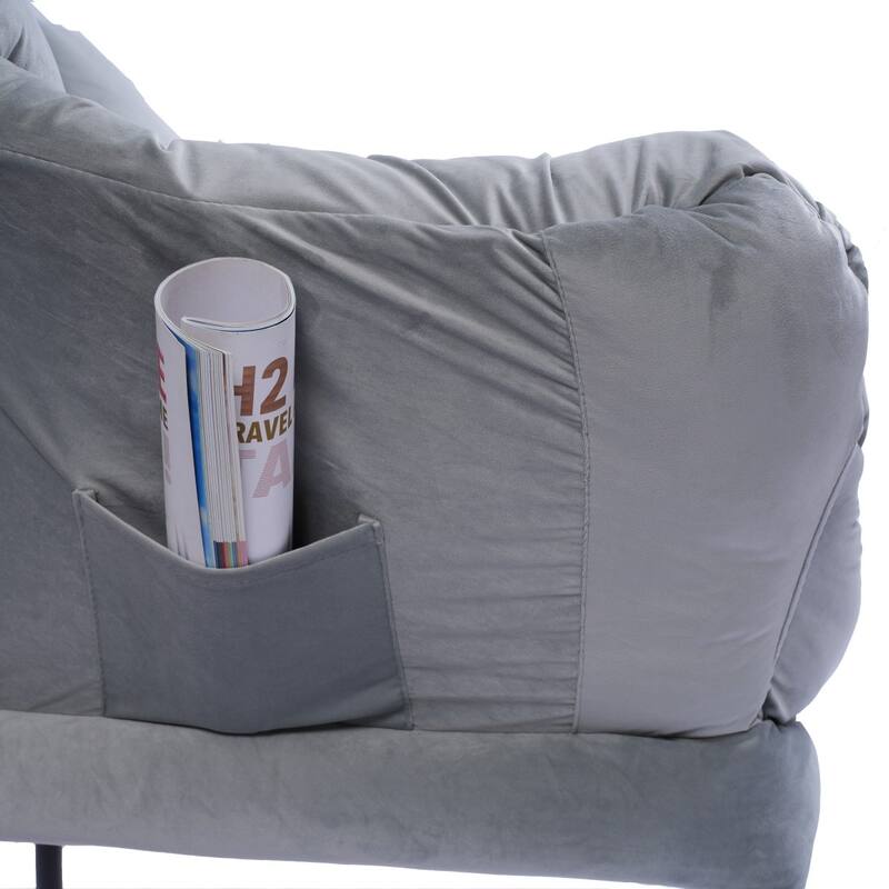 Modern Living Room Single Leisure Lounge Lazy Chair with Armrest
