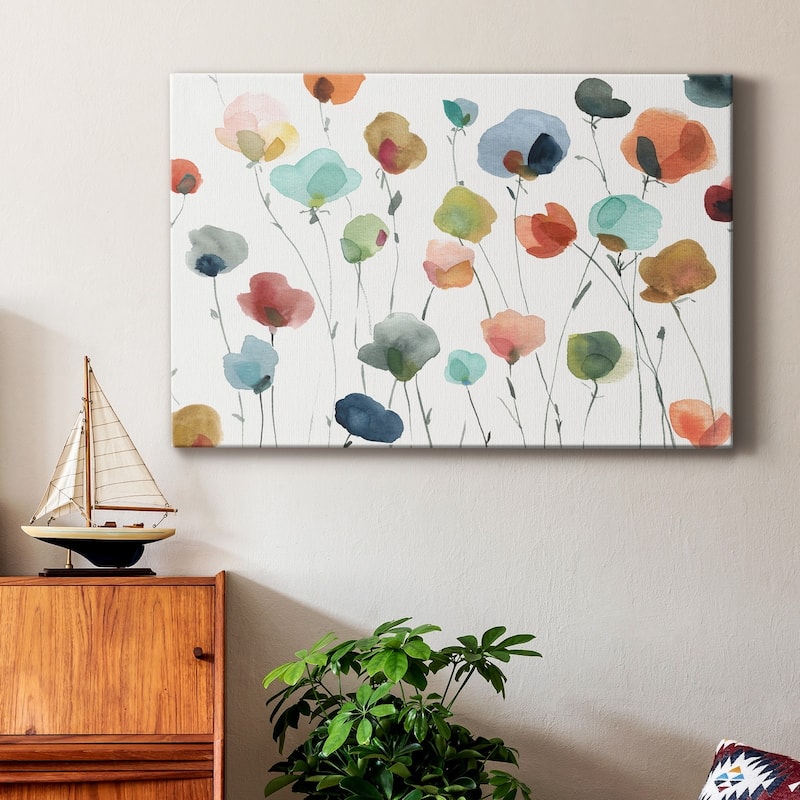 Lollipop Field Premium Gallery Wrapped Canvas - Ready to Hang