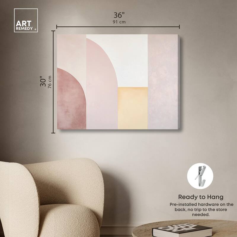 Gentle Color Strength II Canvas by Art Remedy, Gallery Wrapped