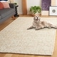 preview thumbnail 15 of 25, SAFAVIEH Handmade Natura Eftychia Textured Wool Rug 2'3" x 8' Runner - Beige/Ivory - Runner