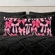 preview thumbnail 1 of 4, Juicy Couture 20" x 48" Plush Body Pillows 20" x 48" - Black