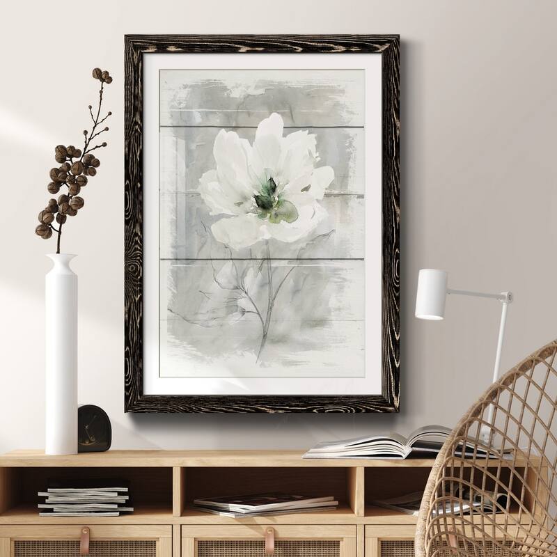 Farmhouse Rose II-Premium Framed Print - Ready to Hang