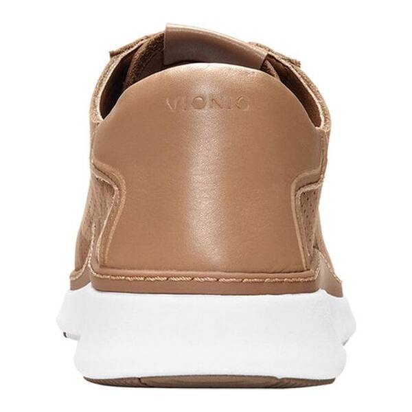 Shop Vionic Women S Riley Sneaker Sand Leather Nubuck Overstock