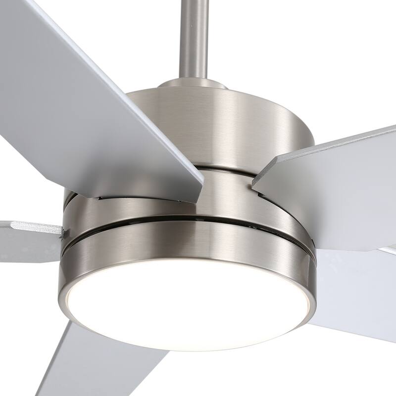 65 Inch 5-Blade LED Ceiling Fan with Light and Remote