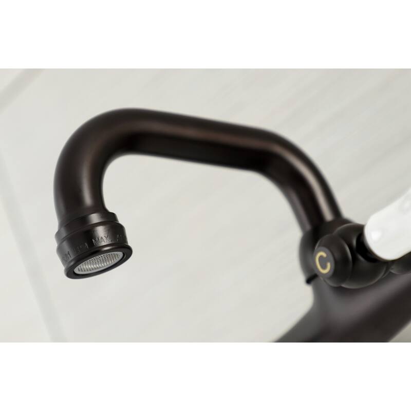 Kingston Brass Two-Handle Wall Mount Bar Faucet