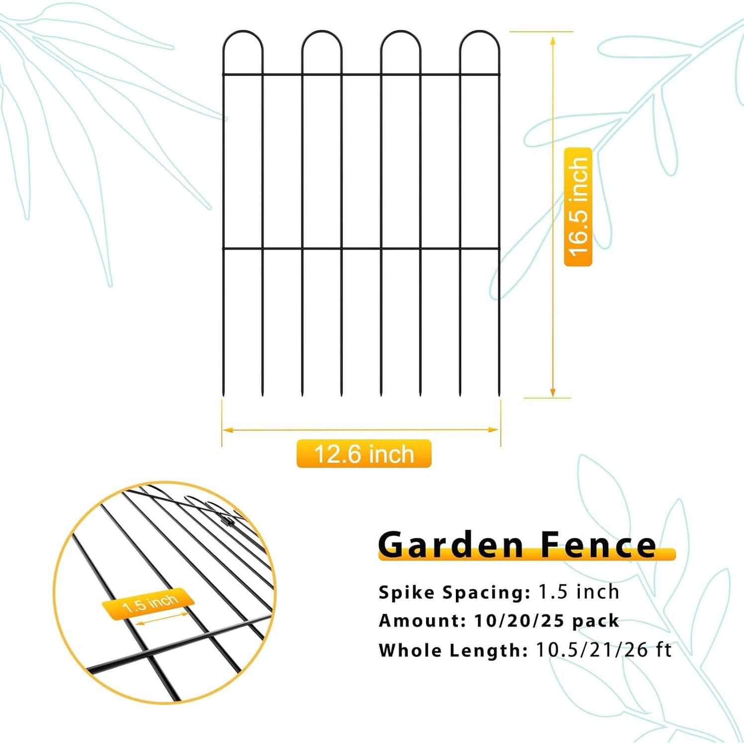 Decorative Garden Fence for Yard, Outdoor On Sale Bed Bath & Beyond