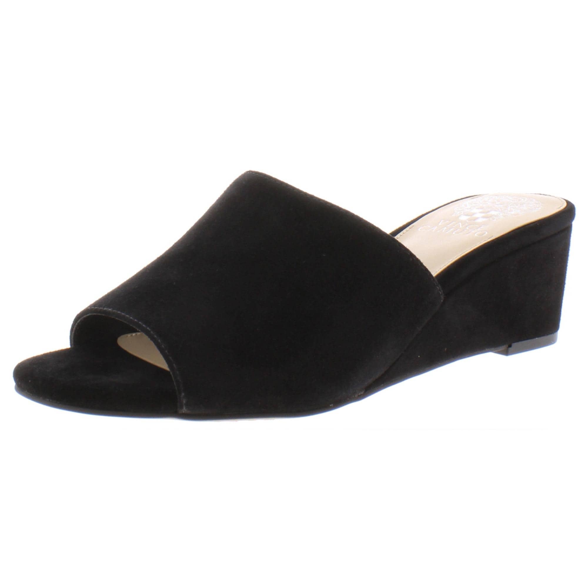 vince camuto wedges black