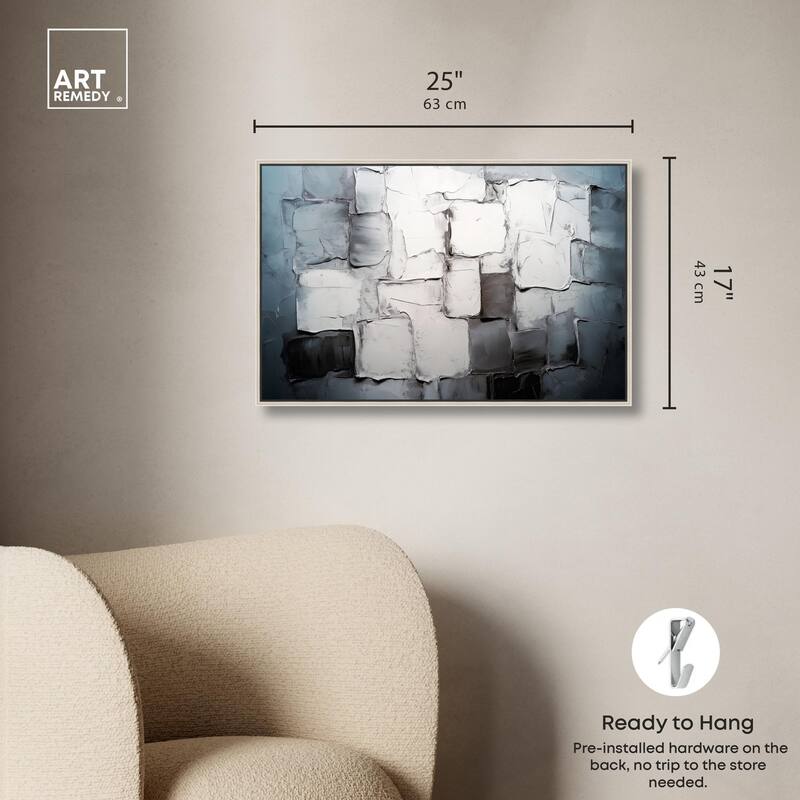 Urban Grid Canvas by Art Remedy