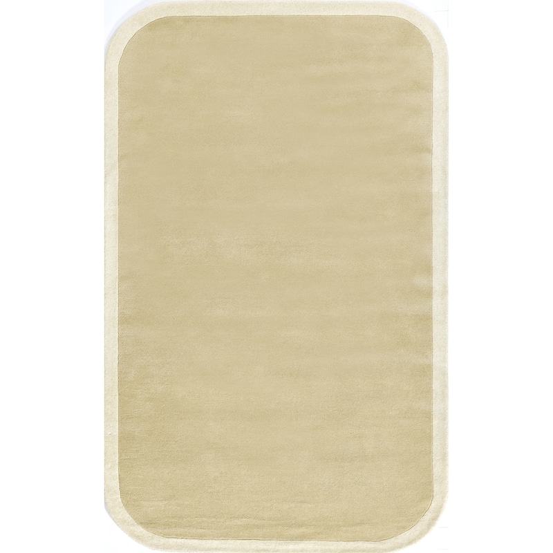 Novogratz by Momeni Wool Hand Tufted Area Rug - 5' x 8' - Beige - Rectangle