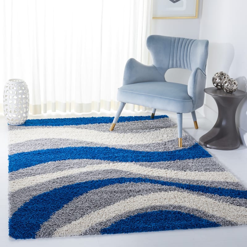 SAFAVIEH Art Shag June Abstract 1.25-inch Thick Rug