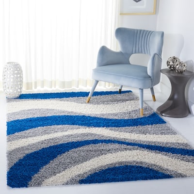 SAFAVIEH Art Shag June Abstract 1.25-inch Thick Rug