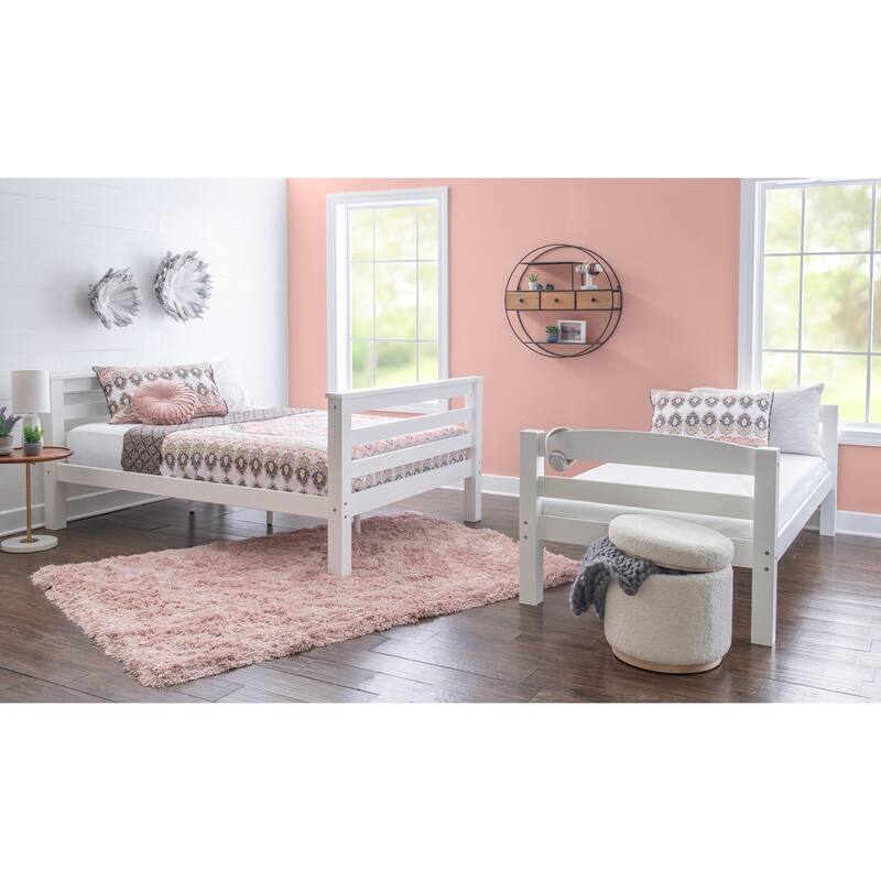 Levi Solid Wood Twin over Full Bunk Bed