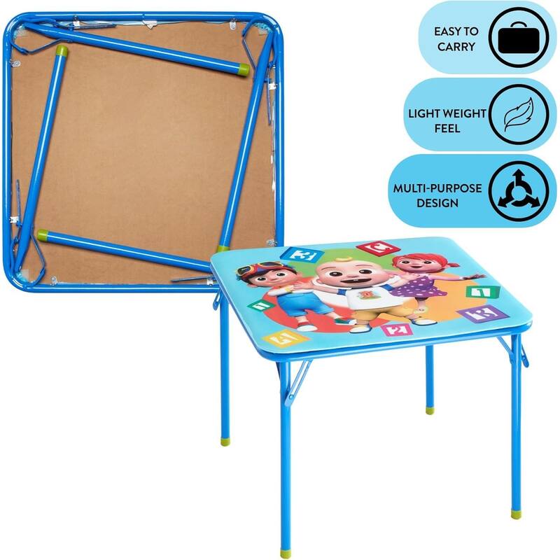 Cocomelon 3 Piece Childrens Table and Chair Set