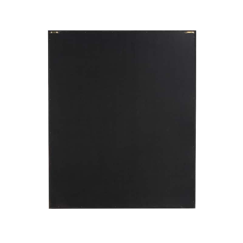 White or Cream Wood Geometric Wall Decor with Brown or Black Wood Frame