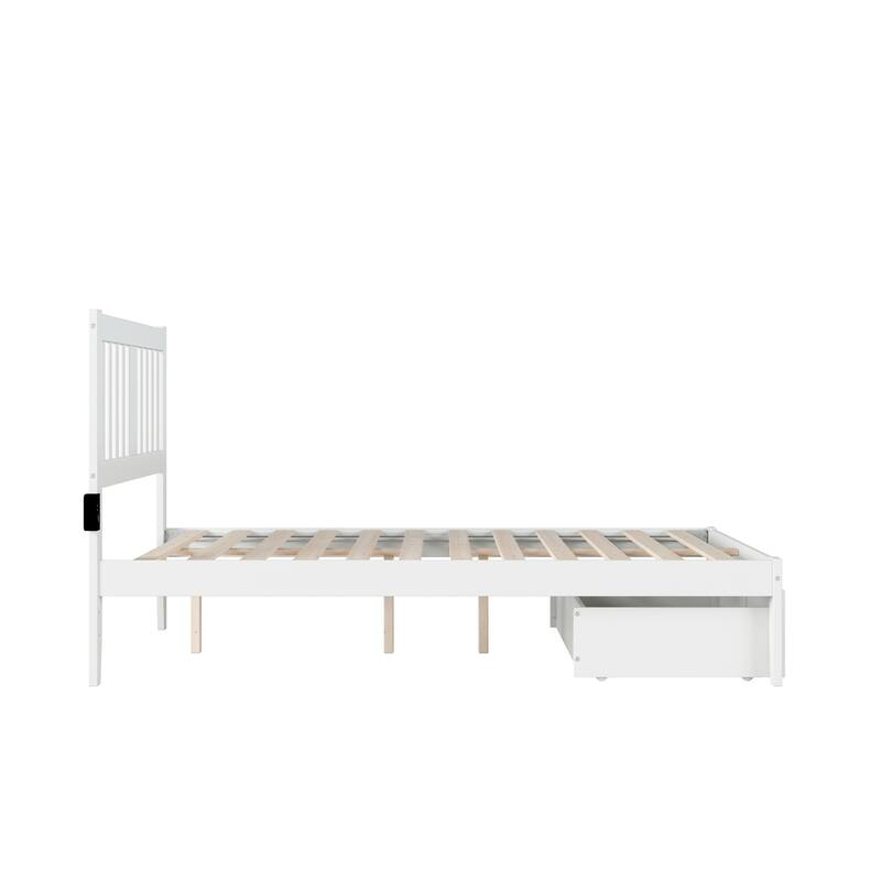 Tahoe Bed with Foot Drawer and USB Turbo Charger