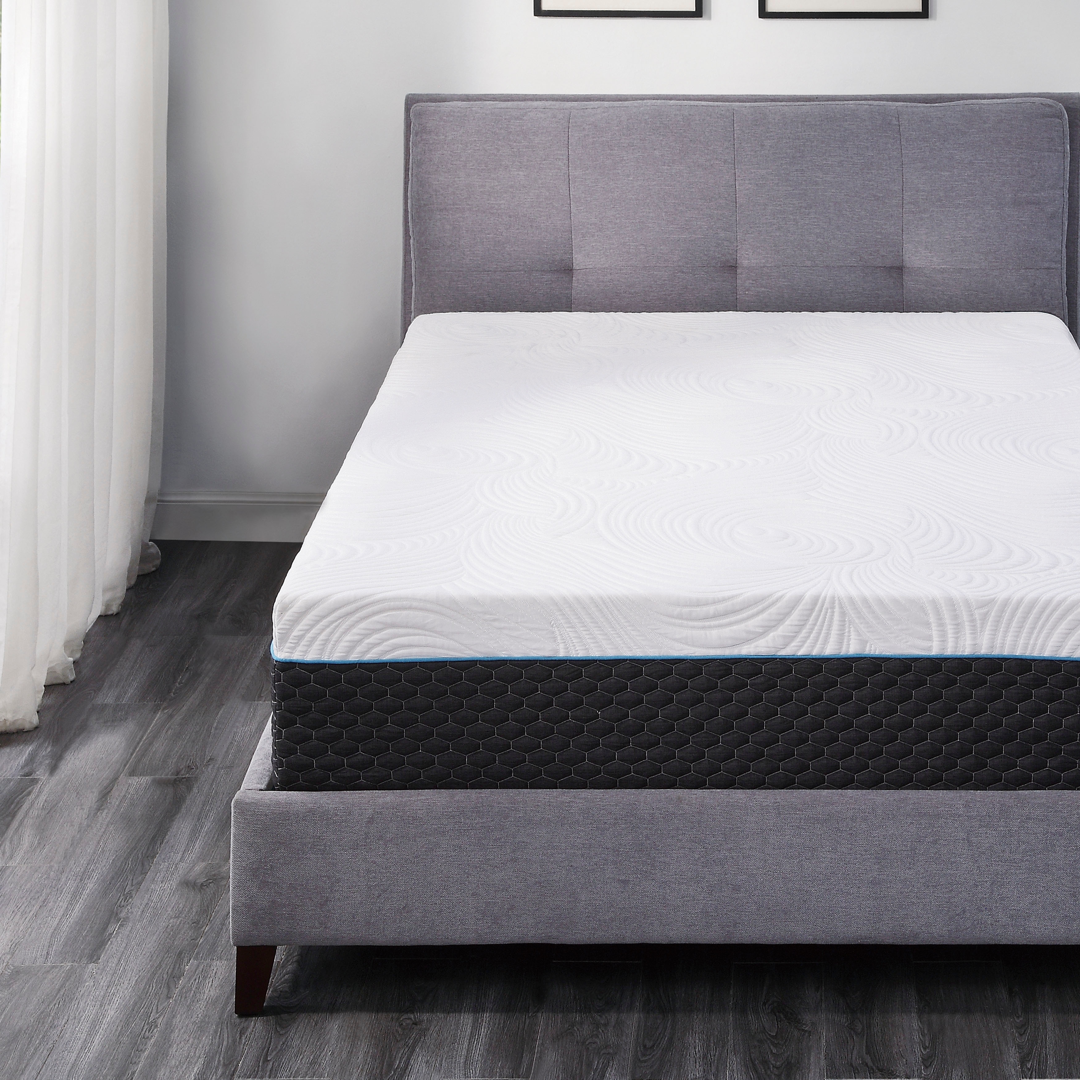 Shop Nightrhyme 14 Inch Latex Microcoil Hybird Mattress