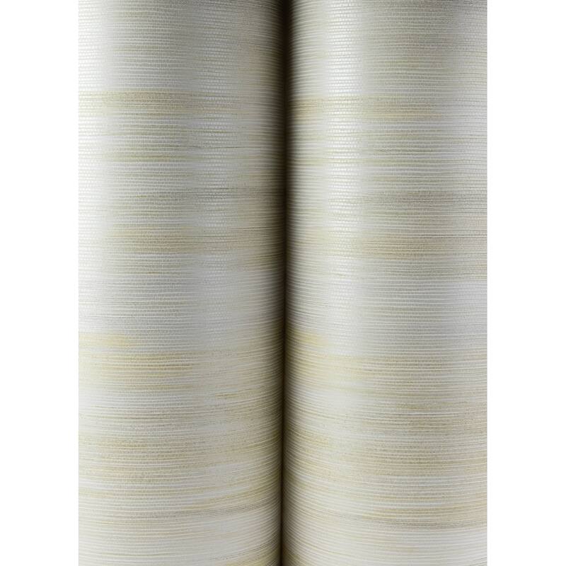 A-Street Prints Elysian Wheat Ikat Wallpaper