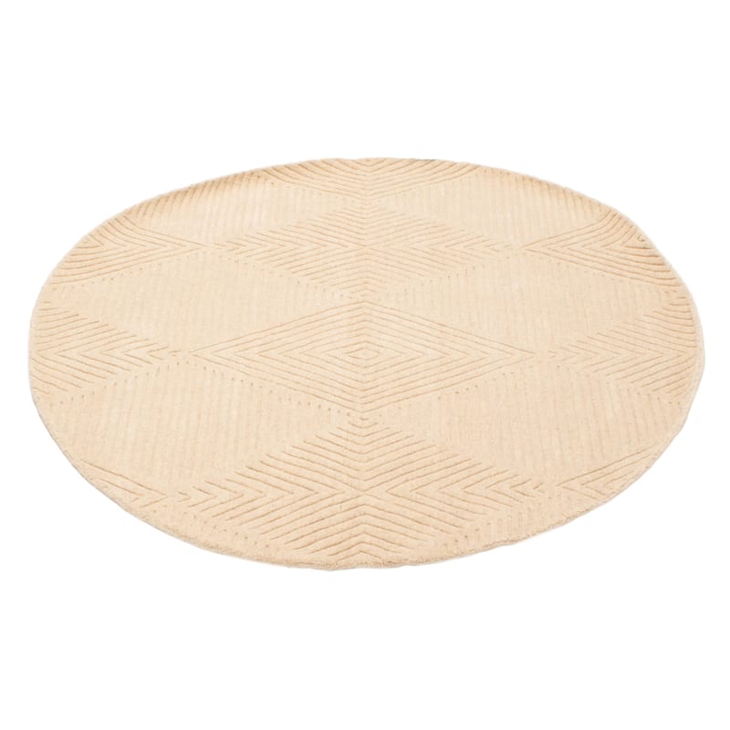 Kashkuli Gabbeh Beige Rug 5'4" x 5'4" - 5'4 x 5'4