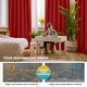 preview thumbnail 9 of 91, Deconovo 100 Percent Blackout with Liner Grommet Curtain (2 Panel)