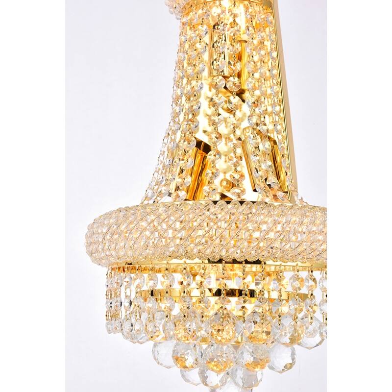 Fleur Illumination 4 light Gold Wall Sconce
