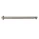 preview thumbnail 7 of 6, Kingston Brass AquaElements 18-Inch Brass Shower Arm with Flange Brushed Nickel