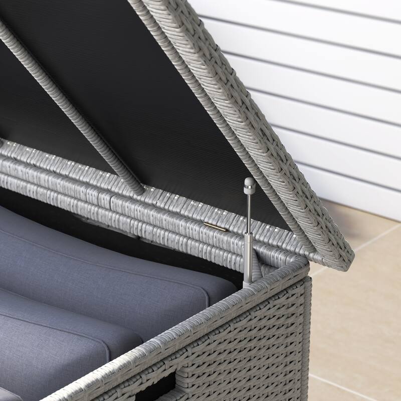 Corvus Lattice 202 Gallons Outdoor Cushion Storage Box