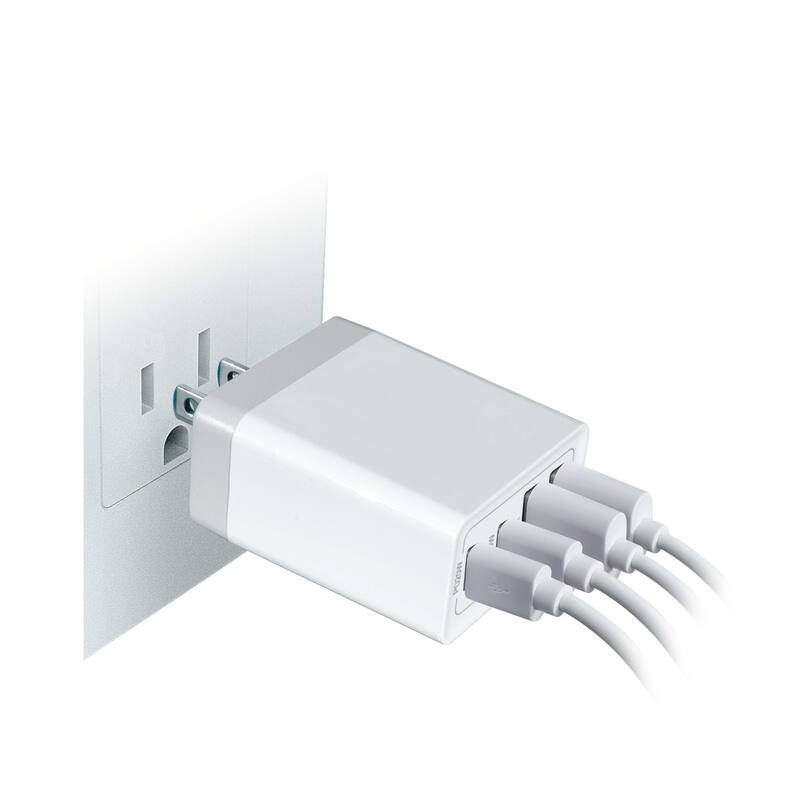 Xyst 35-Watt 4-Port USB-A and USB-C Wall Charger