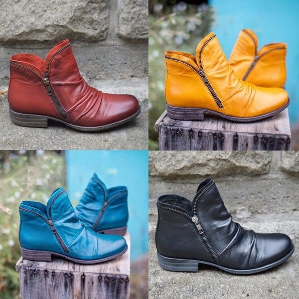 Leather Spring/Fall Boots. Opens flyout.