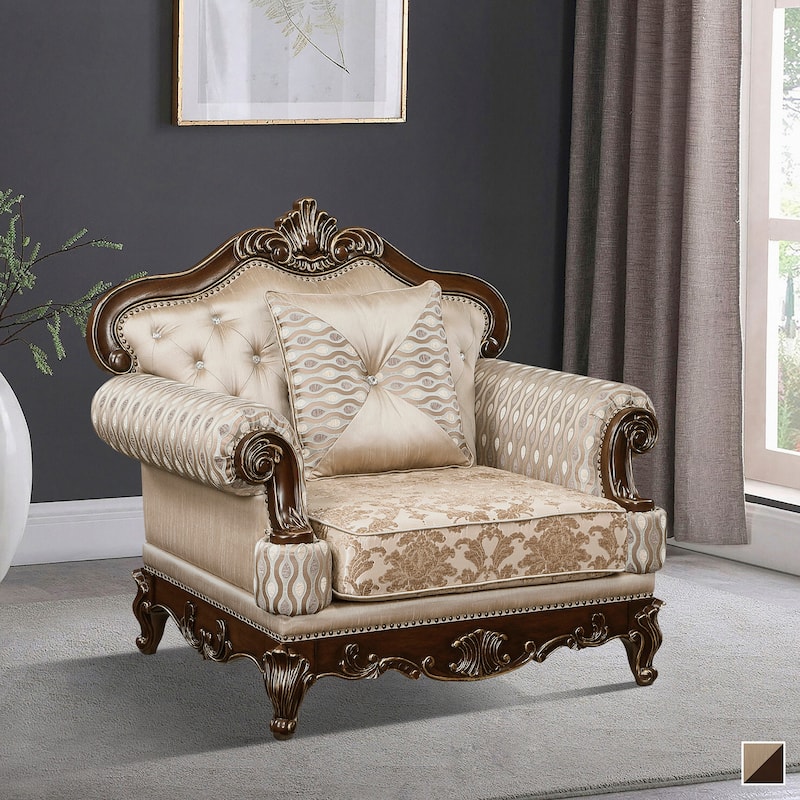 Vista Chenille Living Room Chair