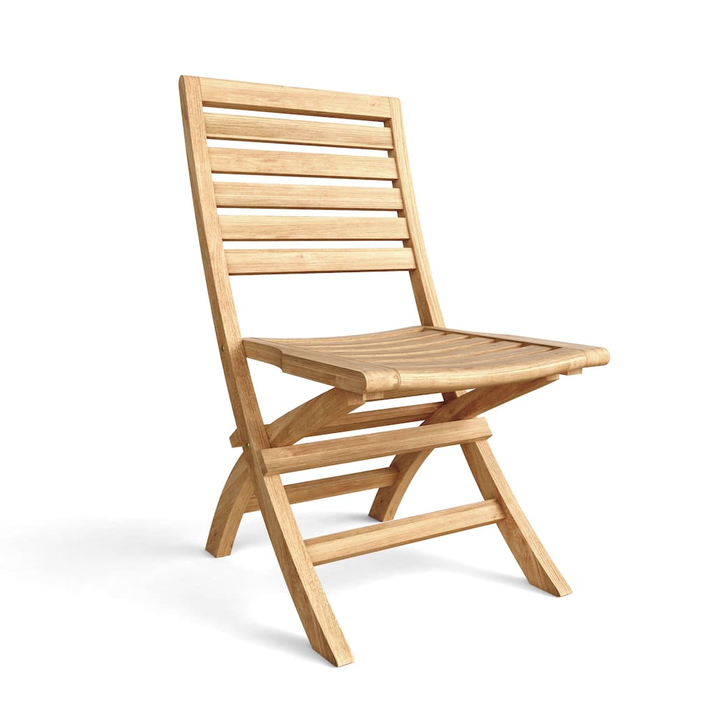 Andrew Teak Outdoor Dining Chair - Foldable (Set of 2)