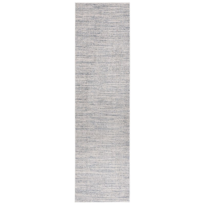 SAFAVIEH Dune Pembe Contemporary Solid Rug - 2' 2" x 8' - Blue/Grey - Runner
