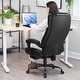 preview thumbnail 15 of 19, BOSSIN Big and Tall Office Chair Executive Heavy Duty Home Chairs with Foot Rest Ergonomic,High Back and Lumbar Support