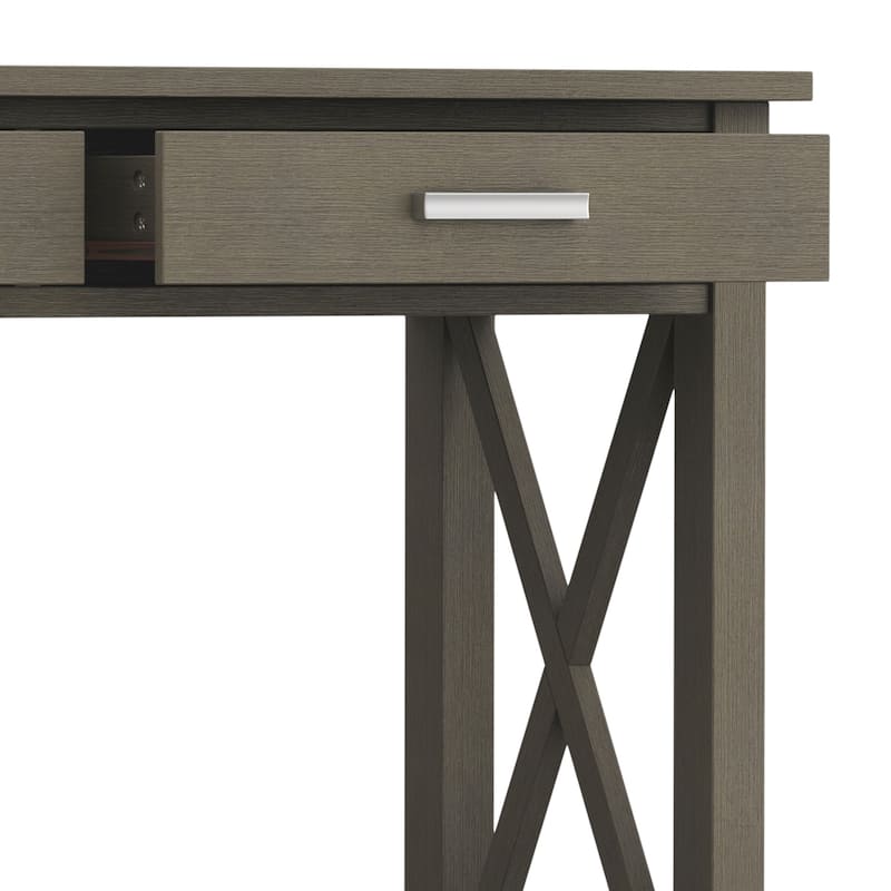 WYNDENHALL Waterloo SOLID WOOD 47 inch Wide Contemporary Console Sofa Table - 47.4 Inches wide