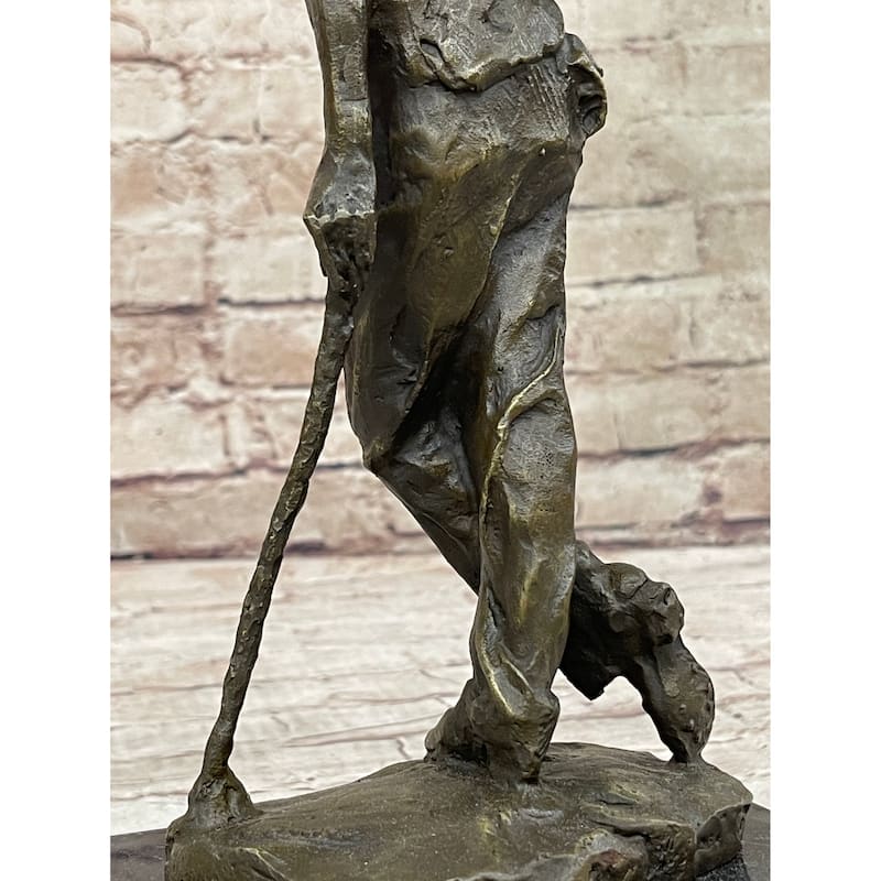 Champion Golfer Tiger Woods Bronze Sculpture Sport Trophy Statue Figurine Golf