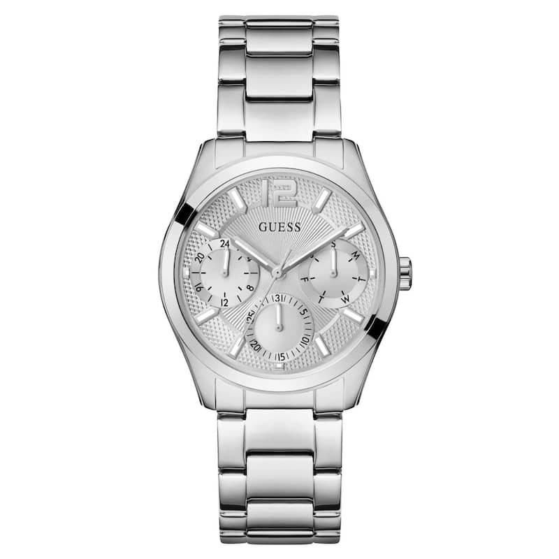Guess Women's Zoe Silver Dial Watch - GW0760L1 - One Size