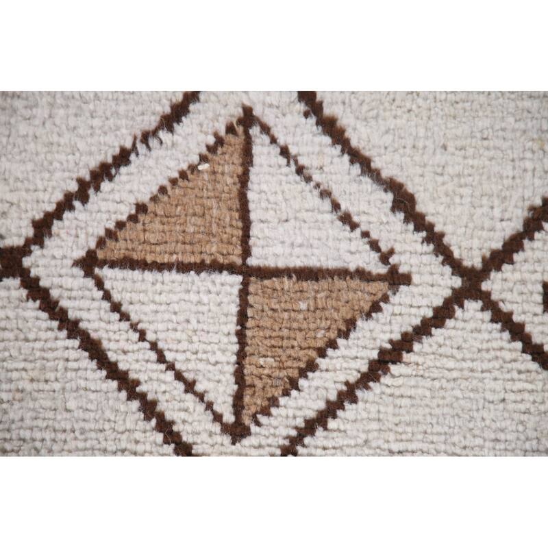 Plush Turkish Anatolian Runner Rug Hand-knotted Oriental Wool Carpet - 3'1"x 10'1"