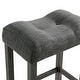 preview thumbnail 5 of 16, Picket House Furnishings Turner 30" Barstool in Charcoal