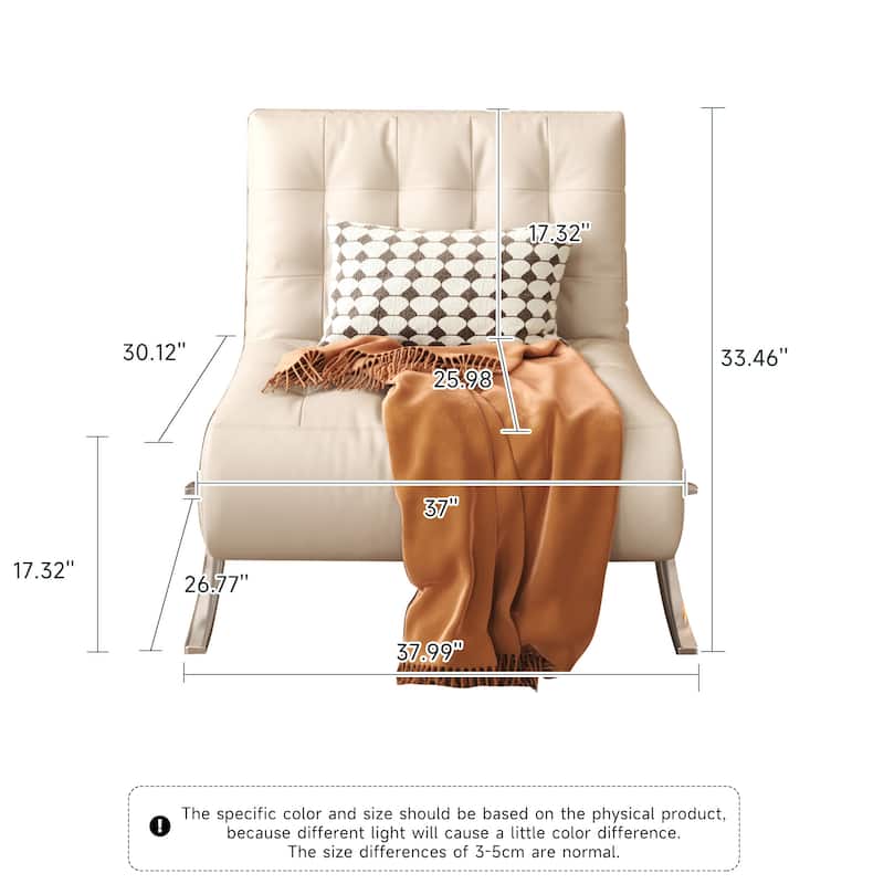 Romision Modern Foldable Sofa Bed with Metal Leg