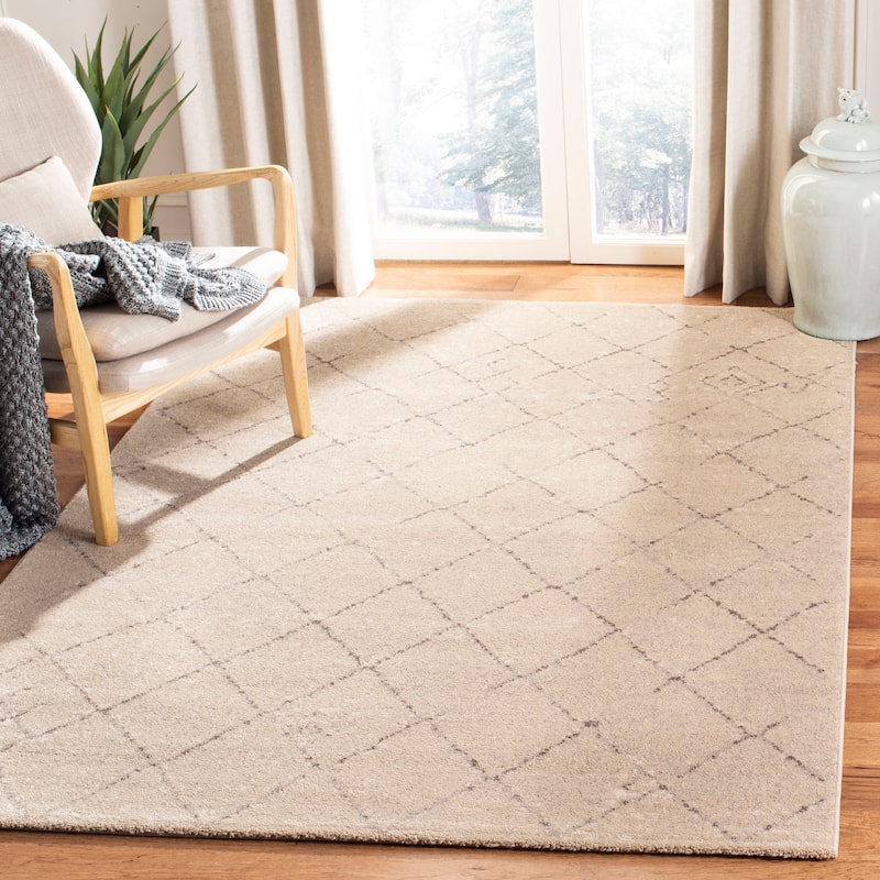 SAFAVIEH Tunisia Pegeen Southwestern Rug - 4' x 6' - Ivory
