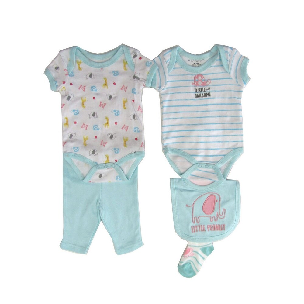 infant layette booties fleece baby blue turtle fur