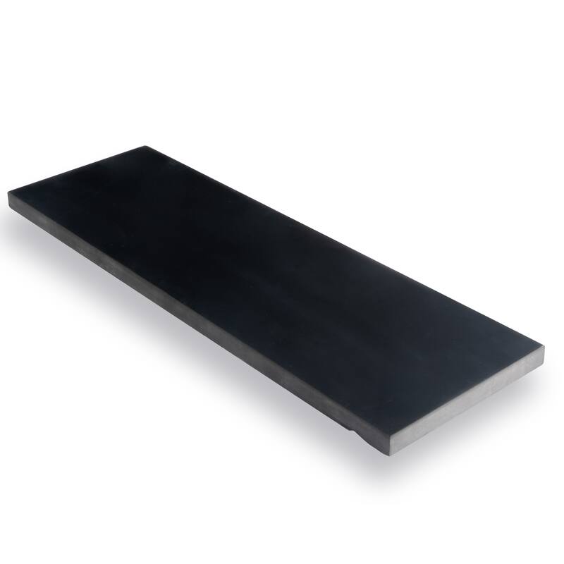Apollo tile 4 x 12 Grandis Honed Eastern Black Marble Tile (5 sq ft/case) - 15 Pack