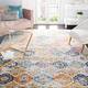 SAFAVIEH Madison Avery Boho Chic Distressed Area Rug