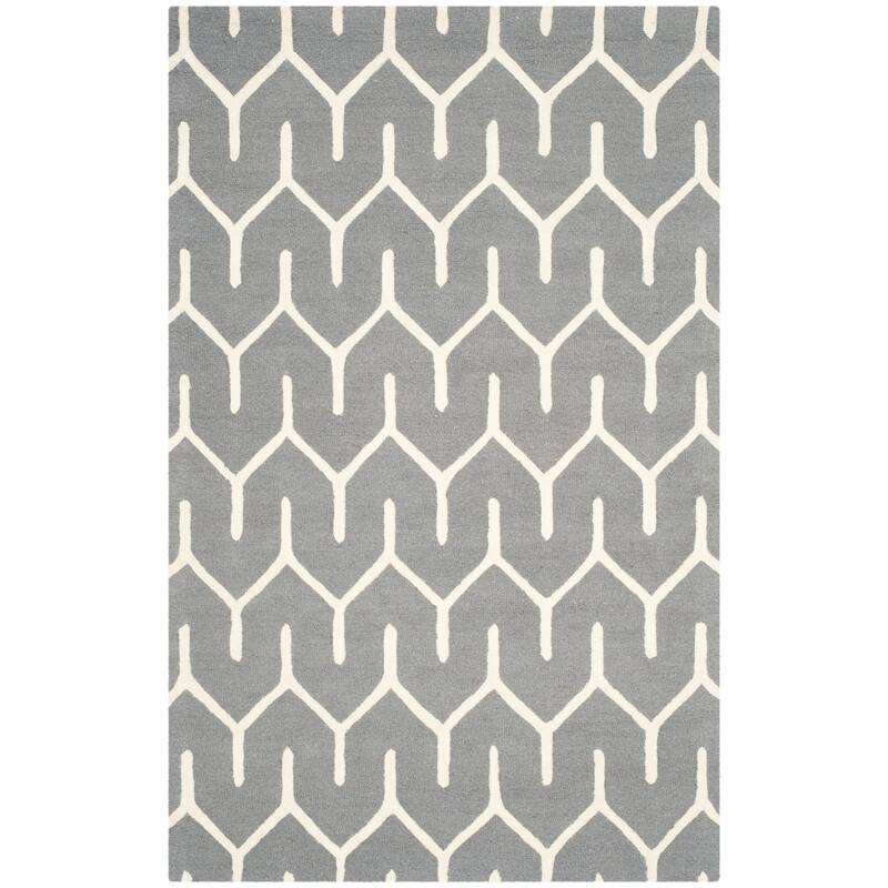 SAFAVIEH Handmade Cambridge Engela Modern Moroccan Wool Rug