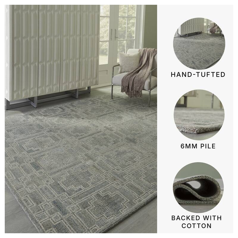 Signature Design by Ashley Jossland Green/Ivory Rug