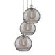 Option Polished Chrome / Light Smoke Deco Swirl