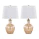 Option Champagne Glass/Chrome/White Linen